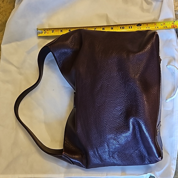 Dooney and Bourke J6616532 Pebbled Leather Handbag Deep Burgund - Picture 10 of 11